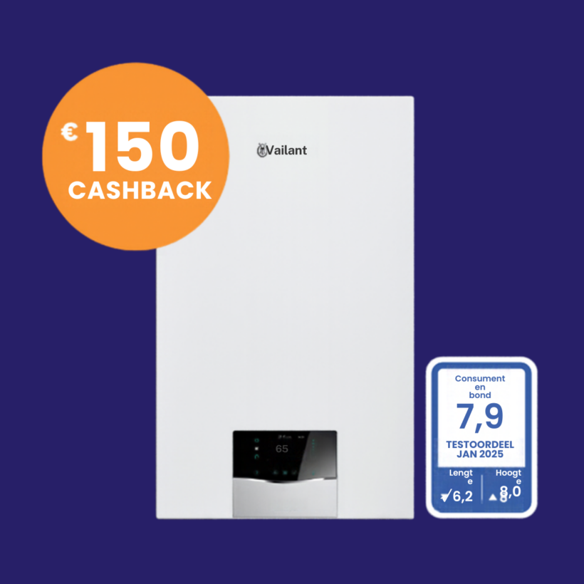 Vaillant cashback actie ketel cv
